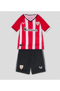 Athletic Bilbao Babytruitje Thuis tenue Kind 2023-24 Korte Mouw (+ Korte broeken)